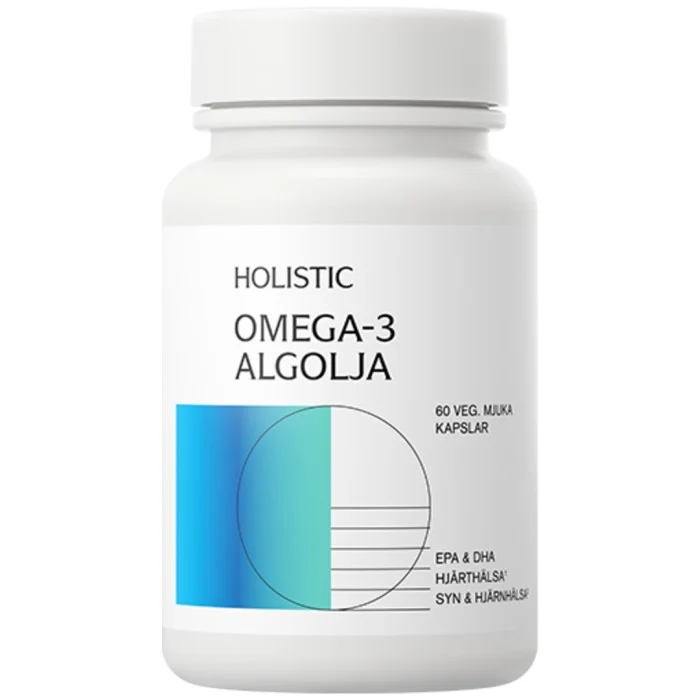 Holistic Omega-3 Algolja 60 pcs