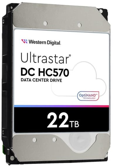22 TB WD Ultrastar DC HC570, 7200 rpm, 512 MB cache, SAS 12Gb/s, bild 4