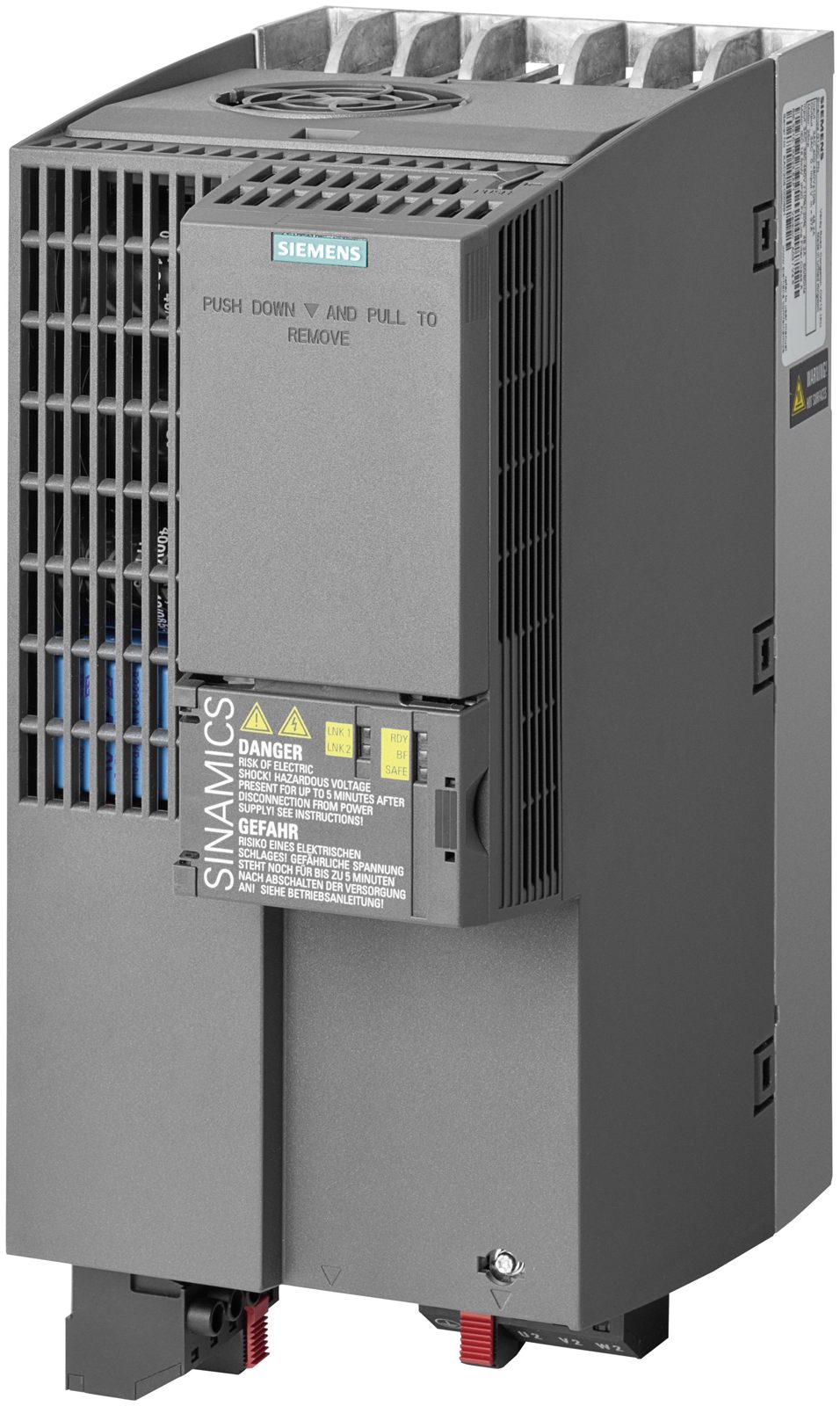 Siemens 6SL3210-1KE23-8UF1, inomhus, Multifärg, CE, RoHS, REACH, 295 mm, 5,2 kg, 365 mm
