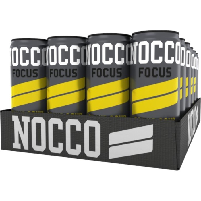 NOCCO Focus, Grand Sour, 24-pack