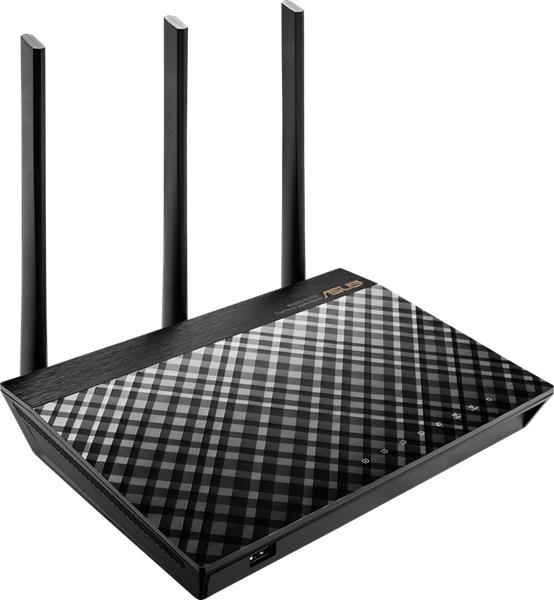 Trådlös router Asus RT-AC1900U Dual Band Wireless AC1900 med 4-port Gigabit switch, 2xUSB med 3G/4G-stöd, bild 4