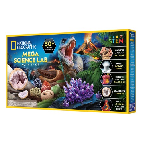 National Geographic Sciencekit Mega 50 aktiviteter