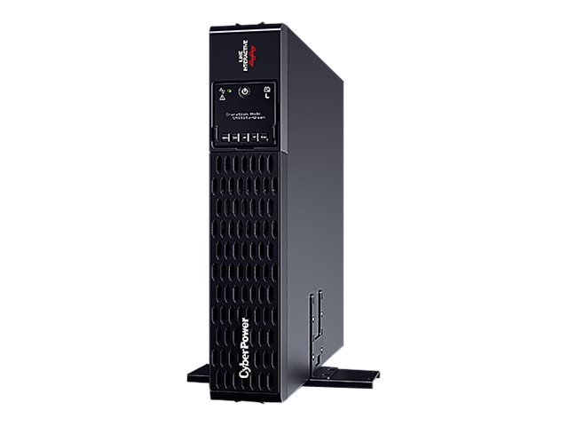 CyberPower Professional Rack Mount PR1500ERTXL2U - UPS (rackmonterbar/extern) - AC 220/230/240 V - 1500 Watt - 1500 VA - 1-fas - RS-232, USB - utgångskontakter: 10 - 2U - svart