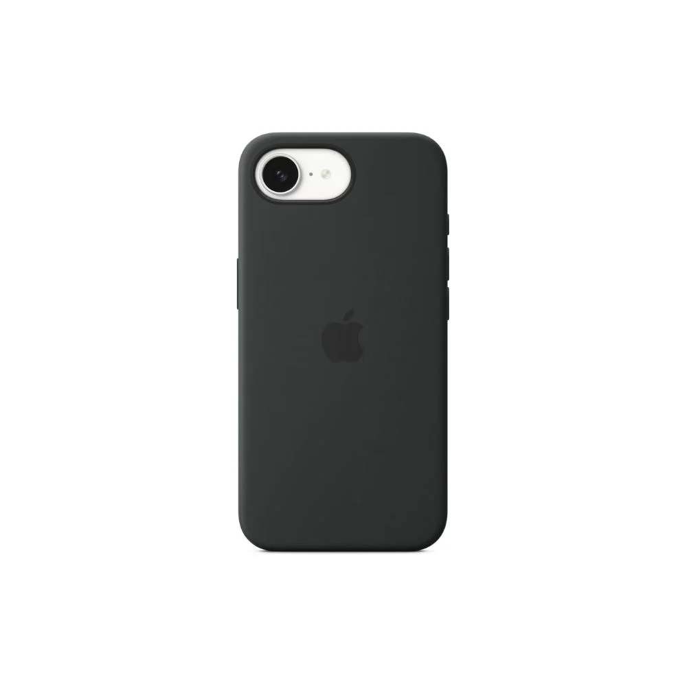 Apple iPhone 16e silikonskal, svart