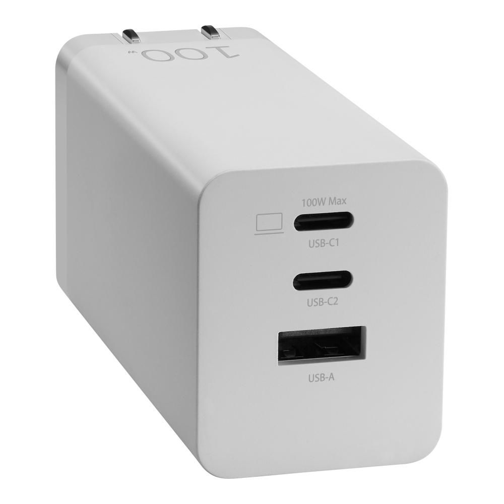 AC-adapter Asus 100W GaN, 2xUSB-C+1xUSB-A, bild 3