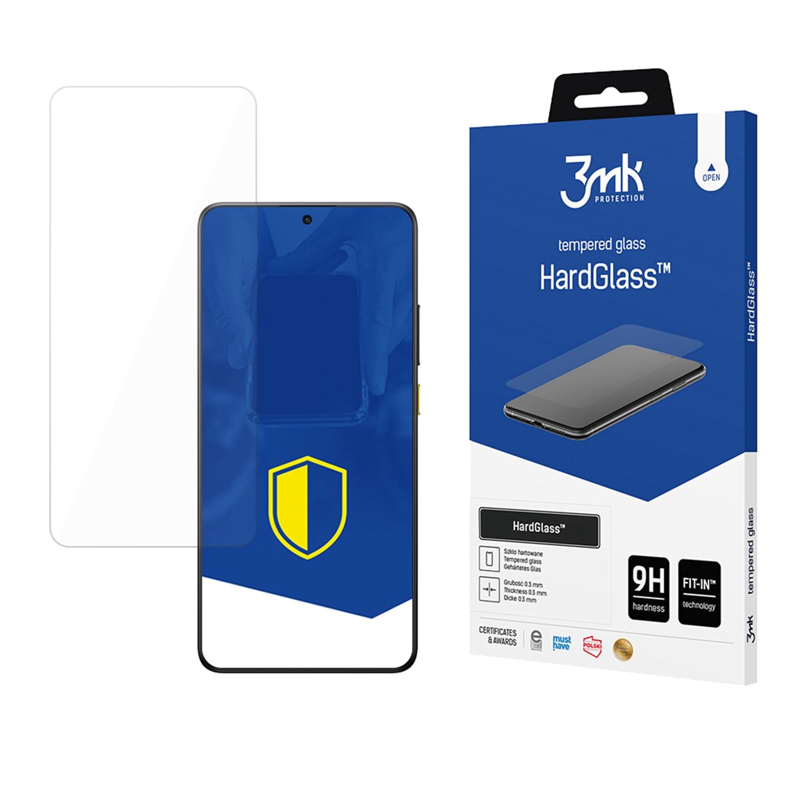 3mk HardGlass härdat glas till Xiaomi Poco X7 Pro