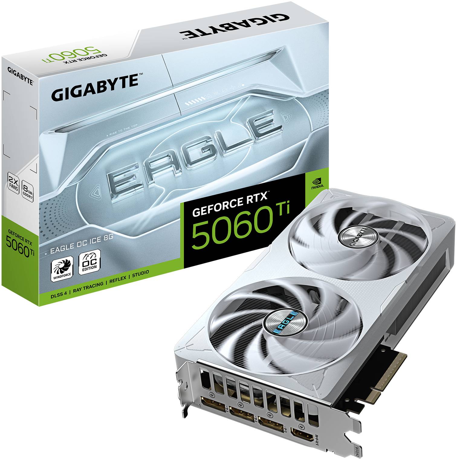 Gigabyte GeForce RTX 5060Ti EAGLE OC 8GB grafikkort (is), bild 5