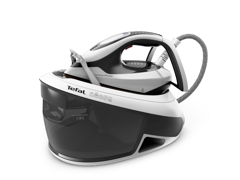 Tefal Express Power SV8130 ångstation 2800 W 6,5 bar 1,8 L, svart/vit
