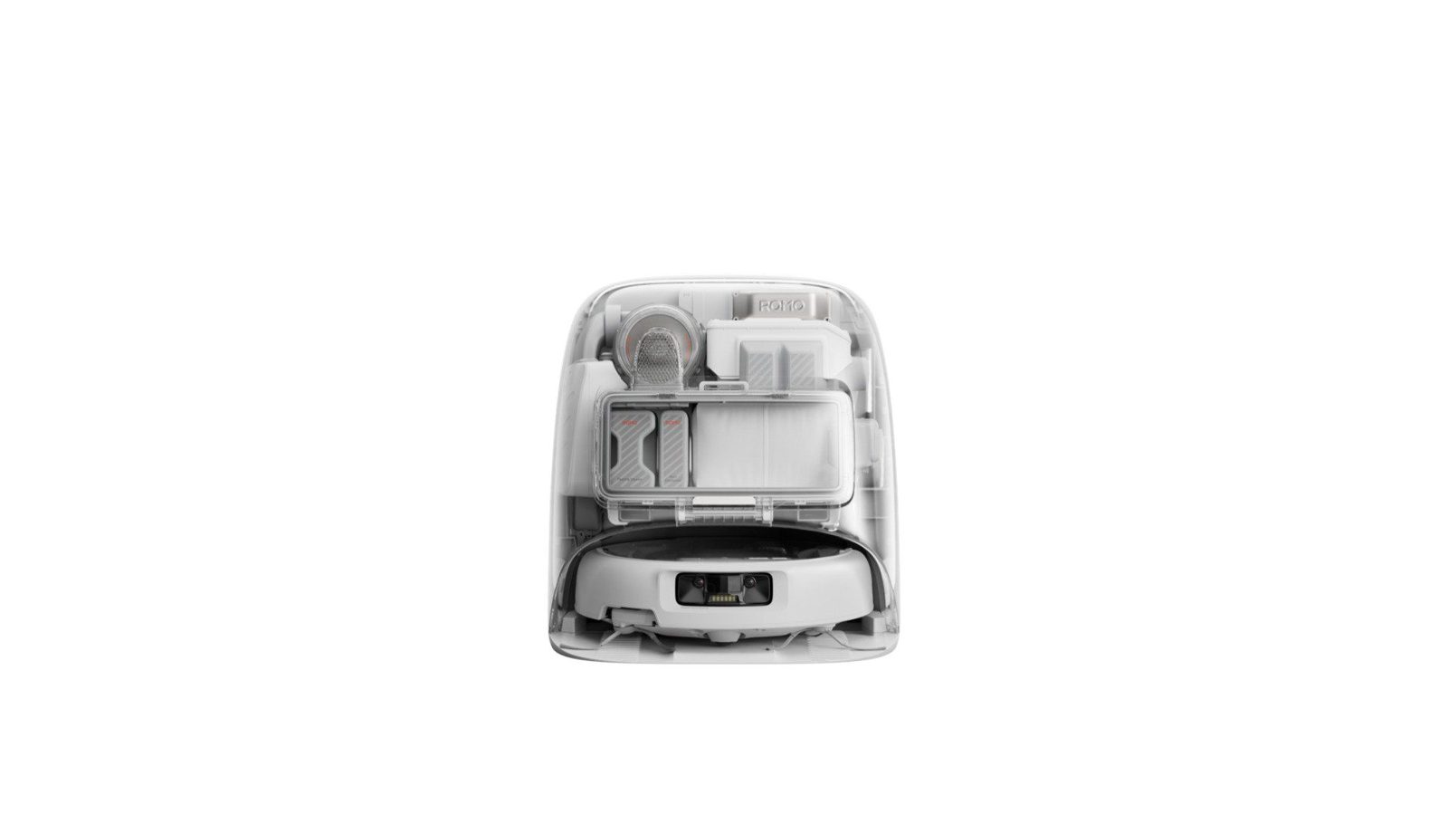 DJI ROMO P Robotdammsugare Vit, bild 5