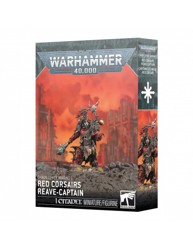 Warhammer 40K Red Corsairs - Reave-Captain