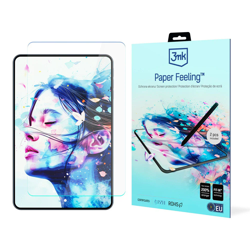 3mk Paper Feeling skärmskydd till iPad 10,2" 8 gen / 9 gen / papperkänsla skärmskydd - 2 pack