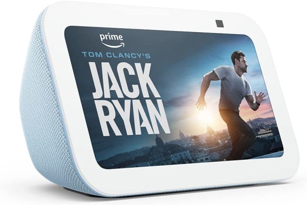 Amazon Echo Show 5 (3 gen.), Amazon Alexa, Rektangel, Blå, Android, Fire OS, iOS, 14 cm (5.5), MediaTek