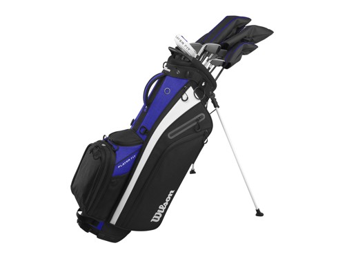 Wilson - Player Fit Stand Bag MRH Steel Stiff - Komplett golfset för herr med standbag, bild 2