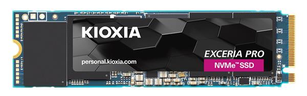 1 TB Kioxia Exceria PRO SSD, M.2 2280 NVMe PCIe 4.0 TLC, bild 3