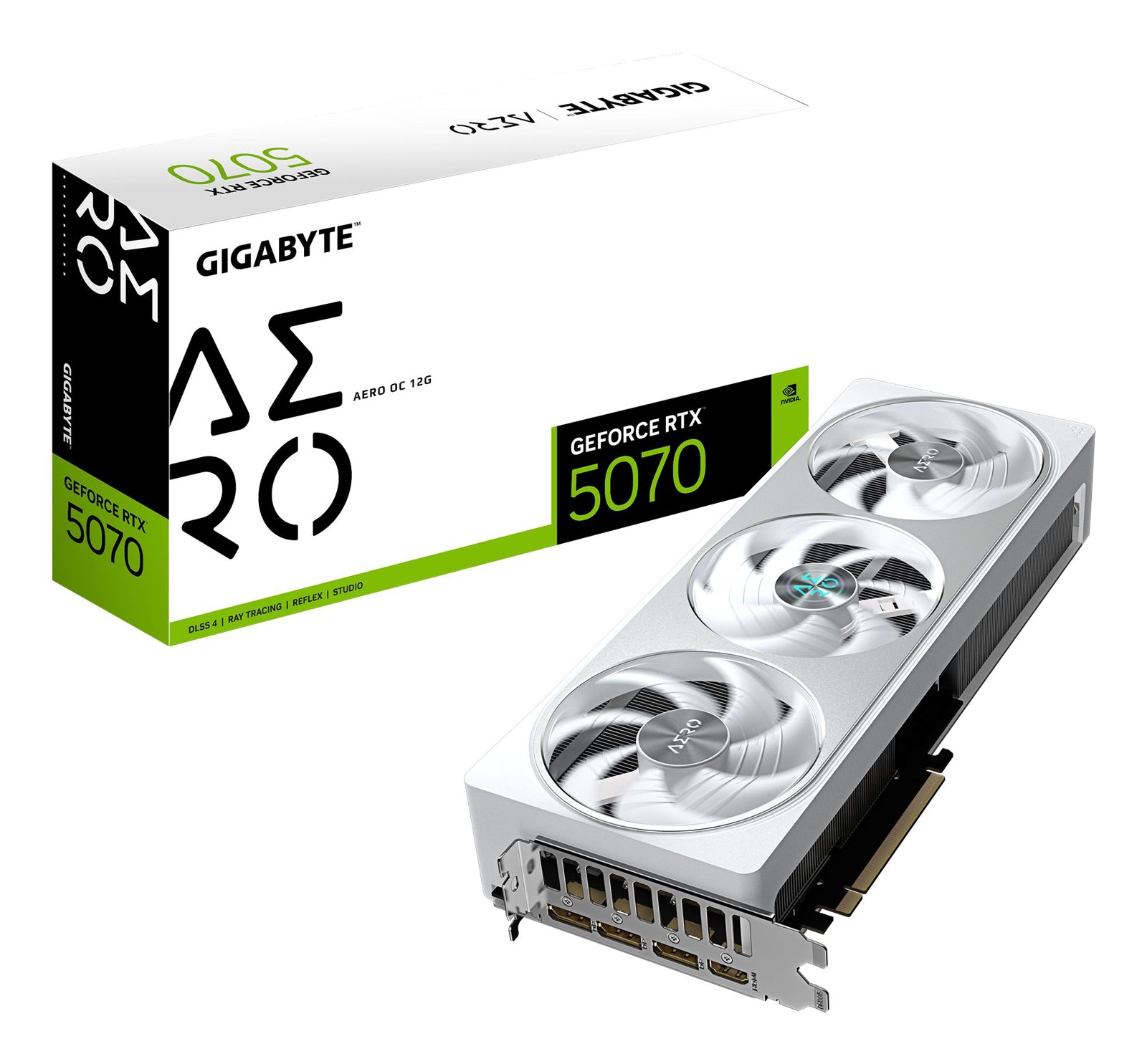Gigabyte GeForce RTX 5070 12GB Aero OC, bild 2