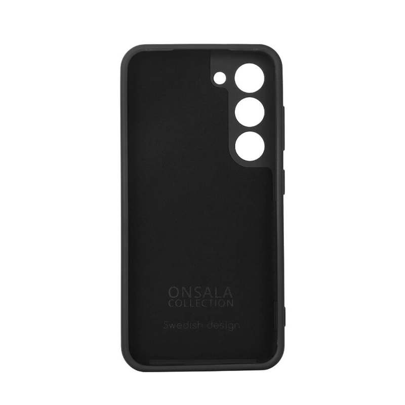 Onsala Samsung Galaxy S23 silikonfodral (svart)