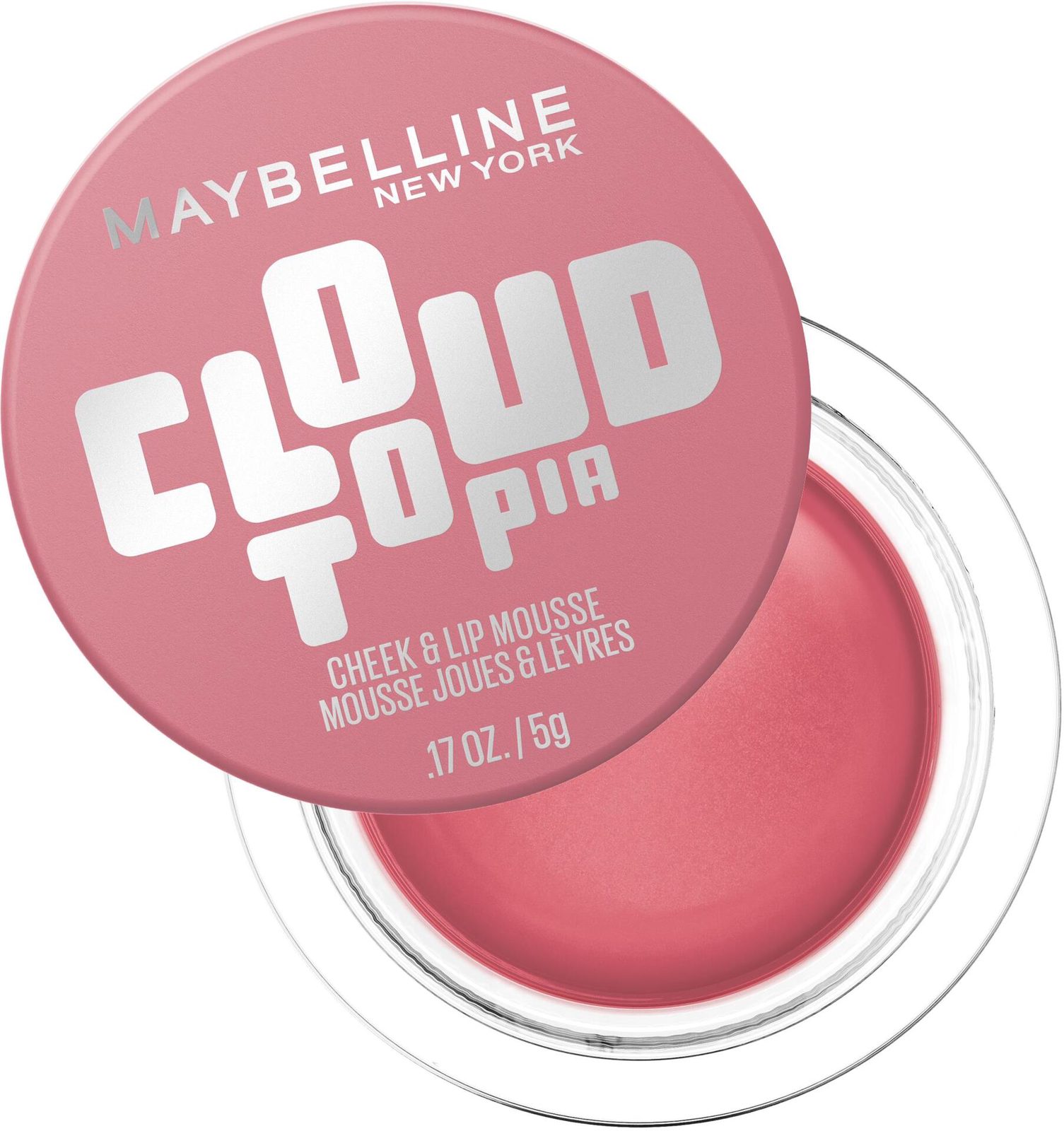 Maybelline New York Cloudtopia Cheek & Lip Mousse 8 Enchanted Mauve 8 Enchanted Mauve