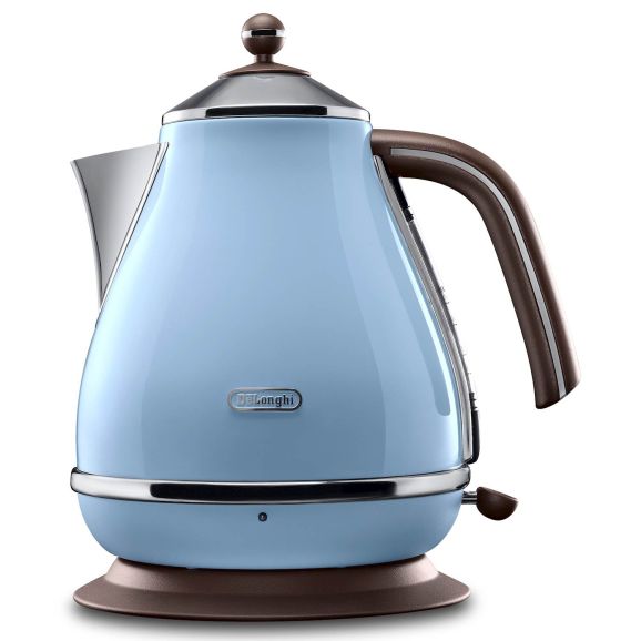 De'Longhi Icona Vintage KBOV 2001.AZ - Vattenkokare - 1.7 liter - 2 kW - azurblå
