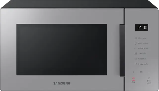 Samsung Bespoke MS23T5018AG/EE mikrovågsugn, Clean Grey