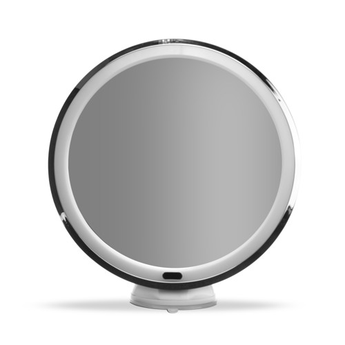 Gillian Jones Suction Cup Mirror w. Adjustable LED Light & Touch Function