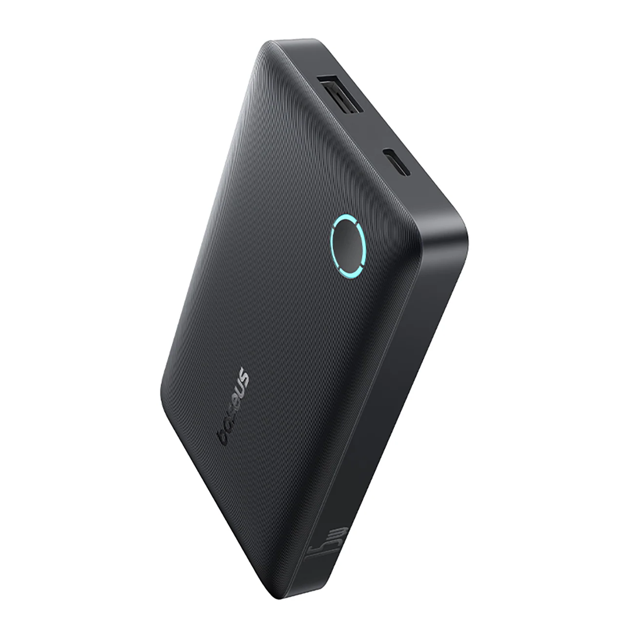 Baseus EnerFill FP11 powerbank 10 000 mAh 15 W (USB-C–USB-C-kabel 20 V/3 A, 30 cm) – svart