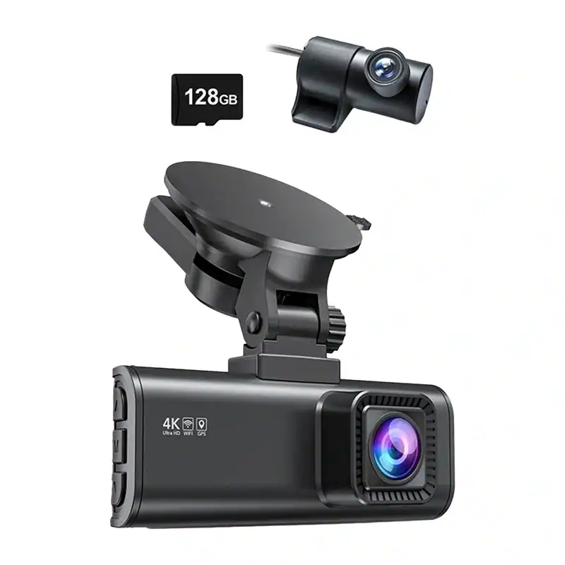REDTIGER F7NP WiFi 4K + 1080p 128 GB bilkamera, bild 2