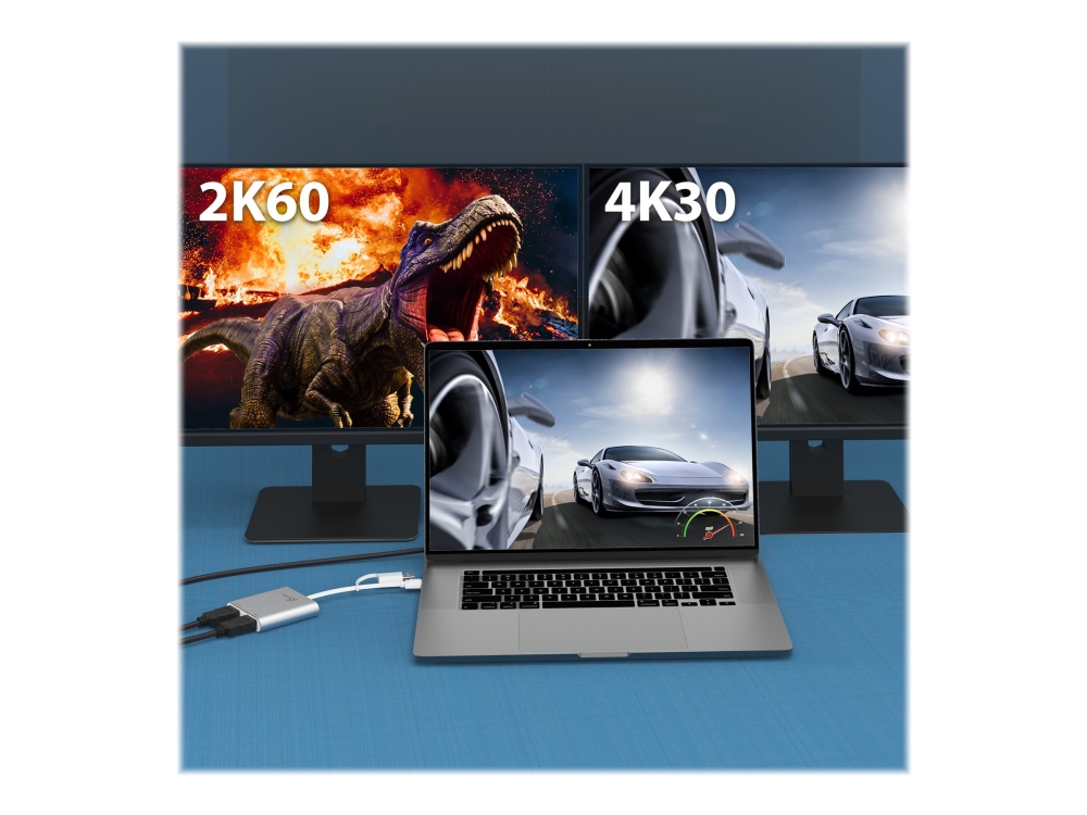 j5create USB-C till Dual HDMI Multi-Monitor Adapter, bild 4