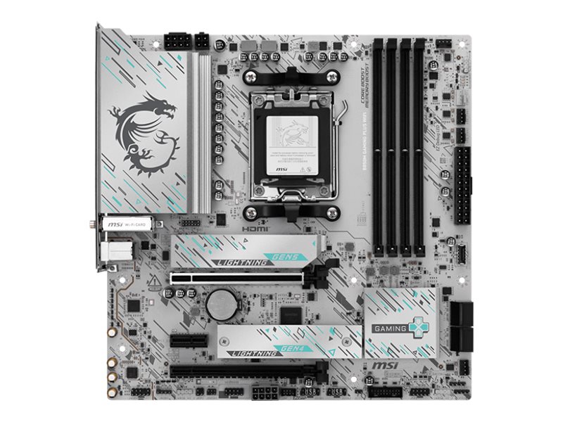 MSI B850M GAMING PLUS WIFI moderkort AM5 micro ATX DDR5