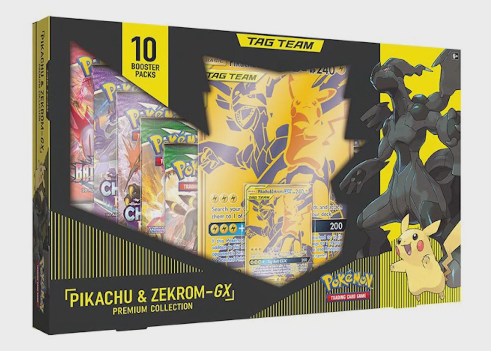 Pokemon Pikachu and Zekrom GX Premium Collection