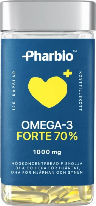 Pharbio Omega-3 Forte, 120 st