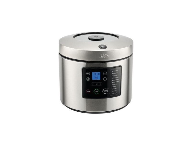 Solis 97900, Silver, 5 l, Röra, Rostfritt stål, Rostfritt stål, 860 W