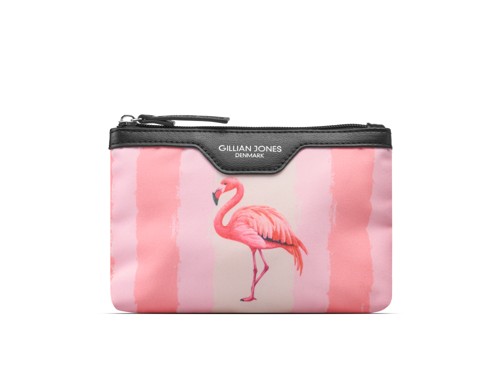 Gillian Jones - Urban Travel sminkväska - Flamingo - L19 × H13 × W2 CM, bild 2