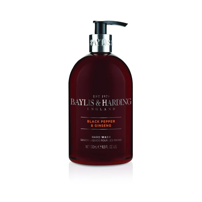 Baylis & Harding Signature Black Pepper & Ginseng Hand Wash 500 ml, bild 4