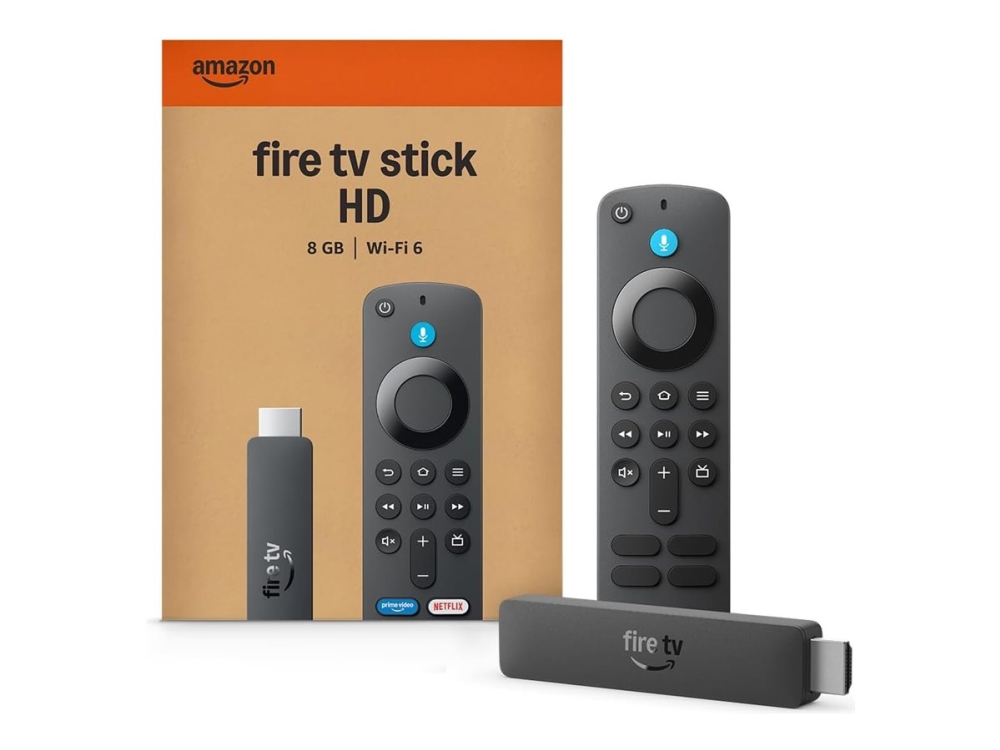 Amazon Fire TV Stick HD (2nd gen) - AV-spelare - 8 GB - 1080p - 60 fps - HDR