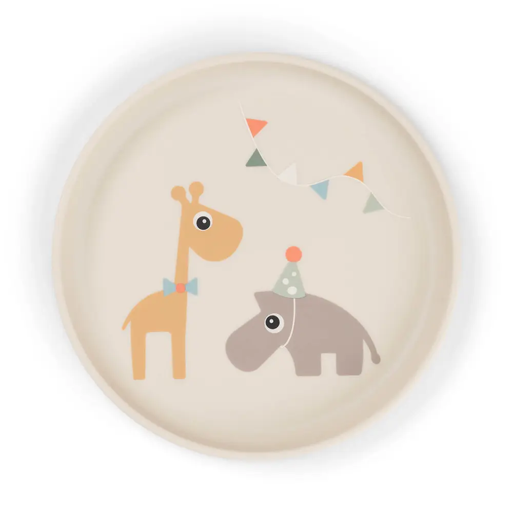 Done by Deer - Foodie Plate - Celebration Sand - Ø20 x H2 cm