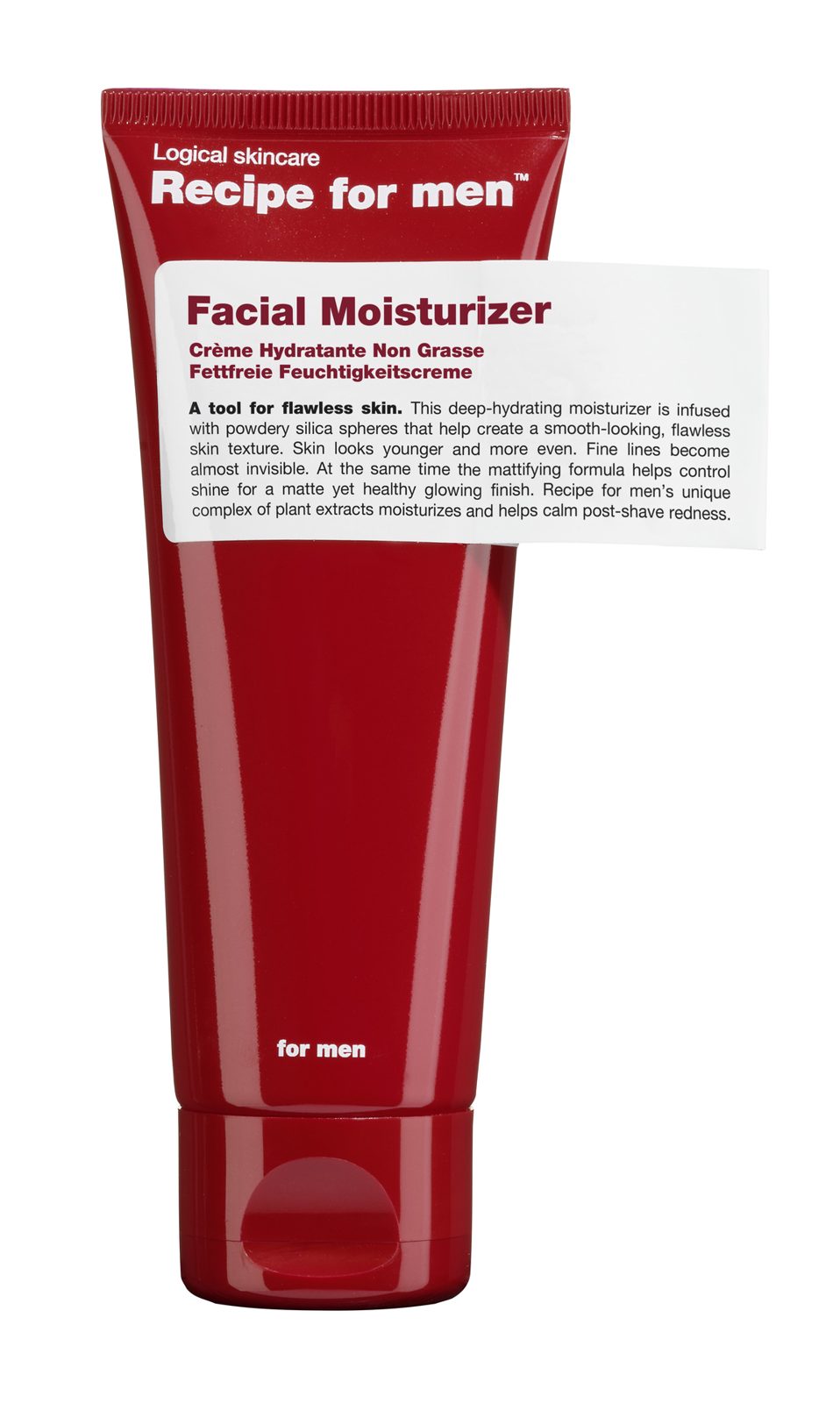Recipe for men Facial Moisturizer 75 ml