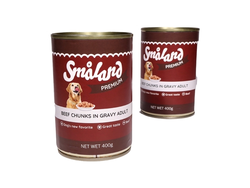 Småland premium våtfoder nötkött 400 g
