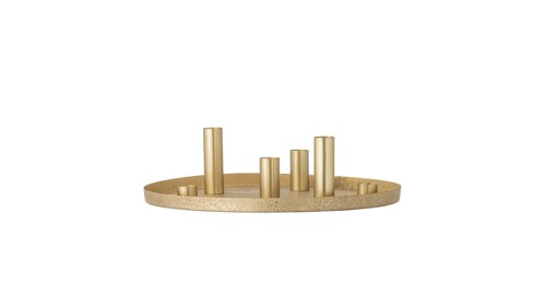 Bloomingville - Maxime Candle Holder - Gold - Metal, bild 3