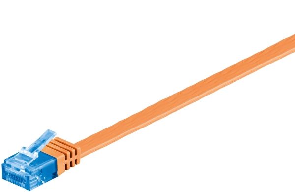 Goobay 96321, 2 m, Cat6a, U/UTP (UTP), RJ-45, RJ-45, Orange