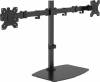 Bordsstativ Vision Freestanding Dual Monitor Desk Stand för 2 skärmar 13-27" - Svart