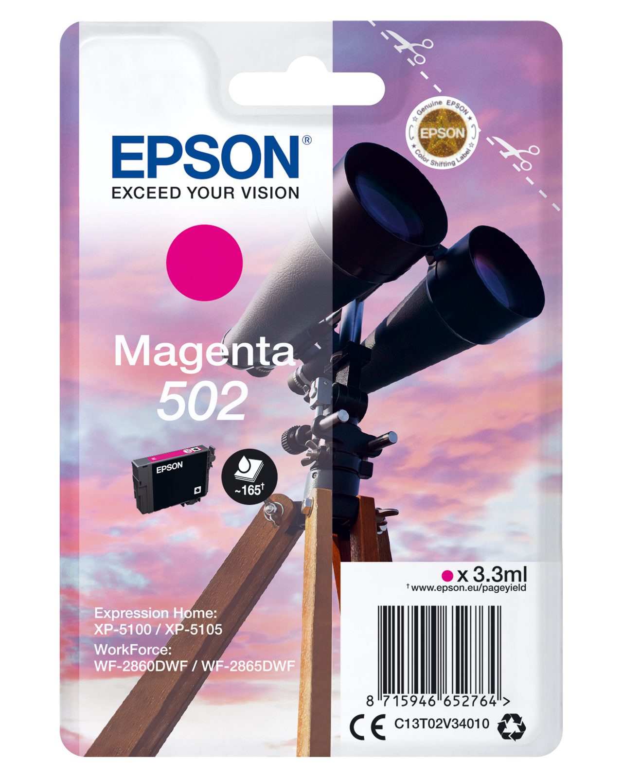 Epson 502 Magenta, bild 4