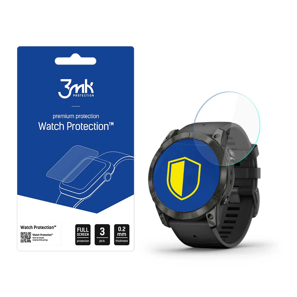 Garmin Epix Pro 2:a generationen 42 mm – 3mk Watch Protection™ med FlexibleGlass Lite