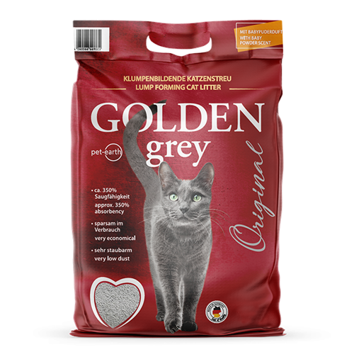 GOLDEN grey Original - 14kg - Premium Catlitter