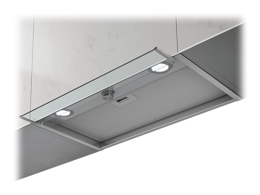 Elica Box In LX/IX/A/60 - Kåpa - huv - bredd: 59.4 cm - djup: 34 cm - utsug och återcirkulering (-) - rostfritt stål