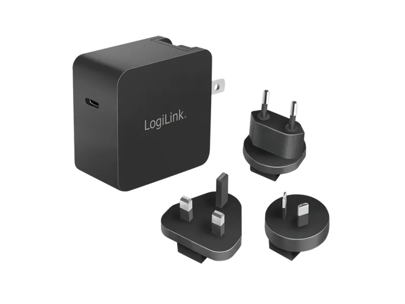 LogiLink PA0302, inomhus, AC, 20 V, 3,25 A, Svart