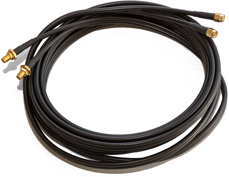 Poynting Twin antennkabel SMA-hane/SMA-hona - 5m, bild 4