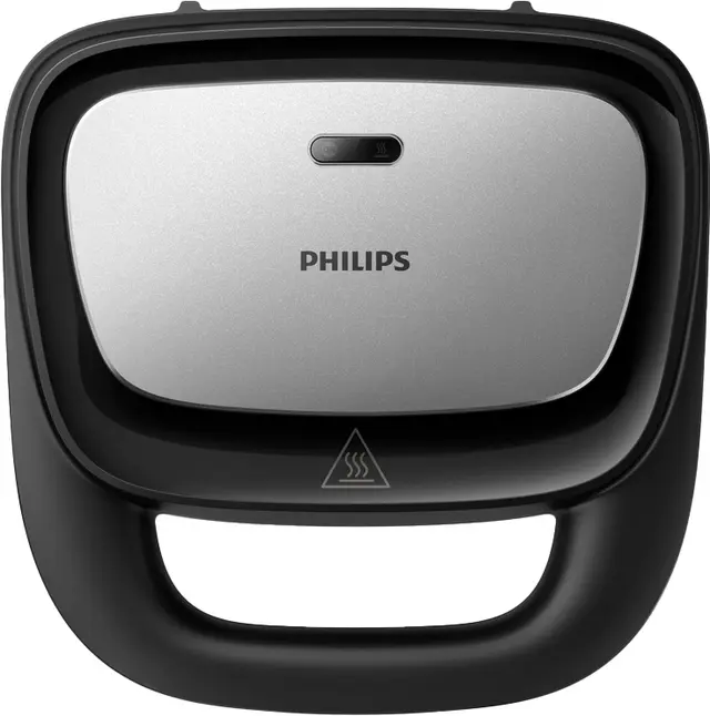 Philips 5000 Series smörgåsgrill HD2350/80 (svart/rostfritt stål), bild 2
