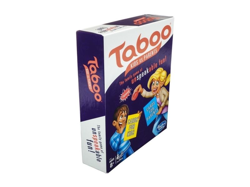 Hasbro Taboo Kids vs. Parents, 8 År, Familjespel