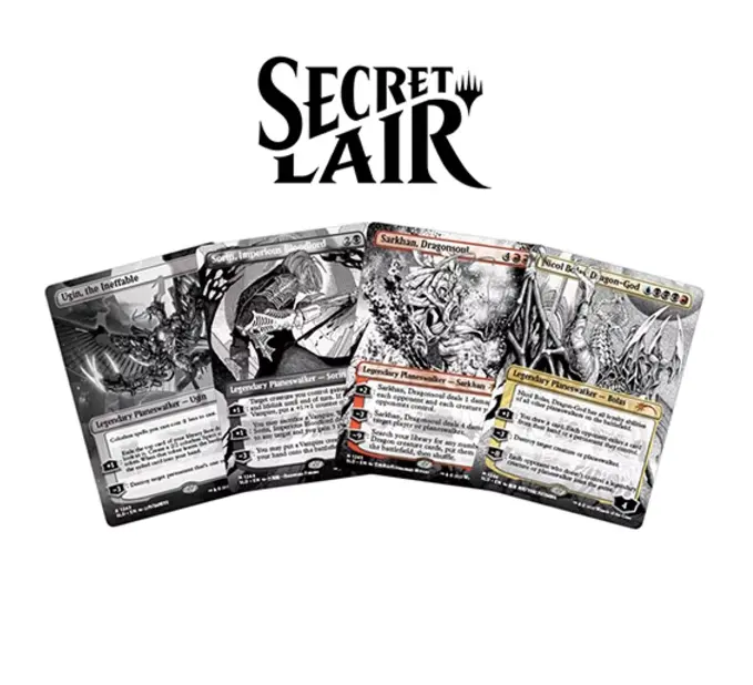 Magic the Gathering Secret Lair More Borderless Plainswalkers