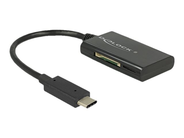 DeLOCK USB 3.1 Gen 1 Card Reader USB Type-C male 4 Slots
